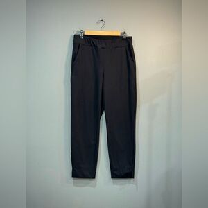 Black Rachel Zoe Stretch Waist Cropped Pants Size M EUC